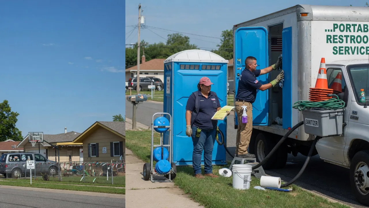 Portable Toilet Rental in Eldorado, IL near me